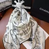 Fashion 90x90cm Top Quality Hand-roll Silk Scarf WJ-68685
