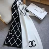 Fashion 180x30cm Top Quality Checks Cashmere Scarf WJ-68664
