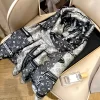 Fashion 180x90cm Top Quality Long Silk Scarf WJ-686103