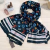 Fashion 180x90cm Top Quality Long Silk Scarf WJ-68692