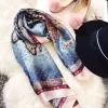 Fashion 180x90cm Top Quality Long Silk Scarf WJ-68693