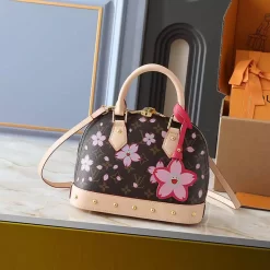 New 23.5x17.5x11.5cm Leather Woman's Handbag BB-150206