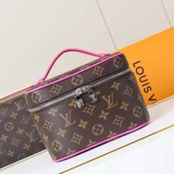 Brown &Rose Red Lining