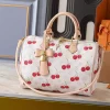 30x21x17cm Leather Woman's Handbag with strap BB-160238