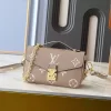 21.5x13.5x6cm Leather Chains Woman's Handbag BB-140241