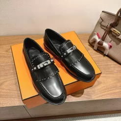 New High Quality Real Leather Loafers LX-672072