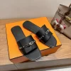 New High Quality Real Leather Slippers LX-672074