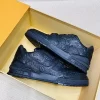 Vintage Top Quality Real Leather 3cm Platform Casual Shoes LX-672185