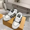 Vintage Top Quality Grain Leather Casual Shoes LX-672191