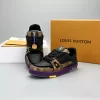 Top Quality Embossed Leather 3cm Platform Casual Shoes LX-672189