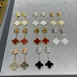 Classic Flowers Pandents Earrings ED-518105