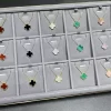 Classic Flower Pendant Necklace XL-519065