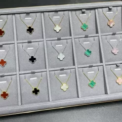Classic Flower Pendant Necklace XL-519065
