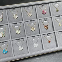Classic Flower Pendant Necklace XL-519069