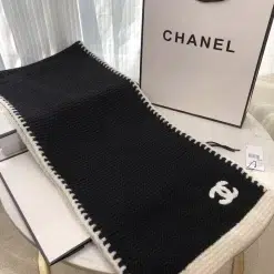 170x33cm Top Quality 100% Cashmere Knitted Scarf WJ-68697
