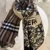 180x65cm Top Quality 100% Cashmere Knitted Scarf WJ-68698