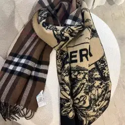 180x65cm Top Quality 100% Cashmere Knitted Scarf WJ-68698