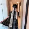 5 Color Top Quality crystal velvet  Scarf WJ-686132