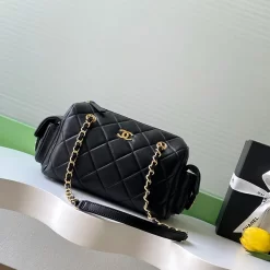 4 Colors Leather 15.5x24x11.5cm Chains Handbag BB-850283