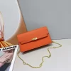 10 Colors Embossed leather 24x14x6cm Long Wallet with Chains Strap BB-120311