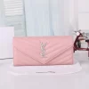 4 Colors 19x10.5x2.5cm leather Long Wallet BB-120328
