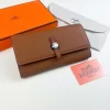 10 Colors Embossed leather 19x10.5x3cm Long Wallet BB-120315