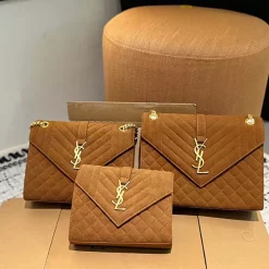 3 Colors Leather Big27x18cm Medium24x18cm Small20x10cm Chains Messenger bag BB-175303