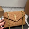 4 Colors Leather Big30x22cm Medium25x17cm Small20x15cm Chains Woman's Handbag BB-135307