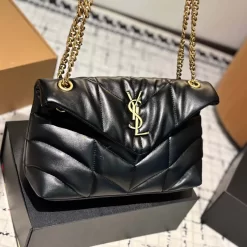 7 Colors Leather 28x20cm  Chains Woman's Handbag BB-165306