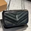 7 Colors Leather Big29x18cm Small24x14cm Chains Messenger bag BB-120302