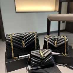 11 Colors Leather Big30x22cm Medium25x17cm Small20x15cm Chains Woman's Handbag BB-130304