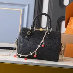 2 Colors 25x19x15cm Leather Woman's Handbag BB-170365