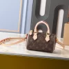 3Colors 16x10x7.5cm Leather Woman's Handbag with Adjustable Strap BB-110367