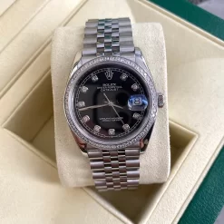 Classical 36mm diameter Dial Woman's Mechanical Watch WB-618007
