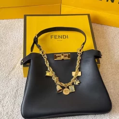 9 Colors Big32x25cm Small28x20cm Leather Woman's Handbag XQBB-25534