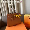 8Colors Leather 28x22cm Woman's Handbag with charm BB-155390
