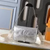 2 Colors 25x9x15cm Leather Woman's Handbag BB-140417