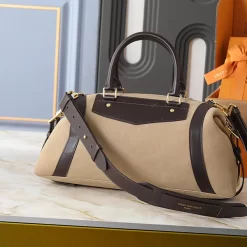 Vintage Small23x10x10cm Medium30x12x12cm Big38x15x15cm Leather Woman's Handbag BB-170398