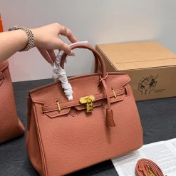 4Colors Big35cm Medium30cm Small25cm Leather Woman's Handbag BB-160391