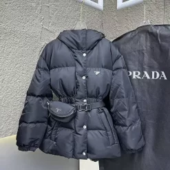 High Quality Ant waist hooded down jacket WT-61307