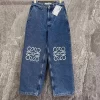 Embroidered Wide Leg Pants WKZ-63605