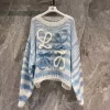 Blue Seahorse Long Sleeve Sweater MY-63212