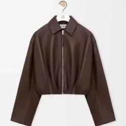 High Quality Lambskin Draped Jacket WT-81311