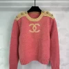 New color block embroidered sweater MY-63211
