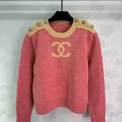 New color block embroidered sweater MY-63211