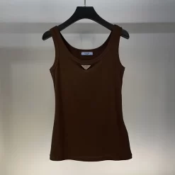 Classic Threaded Peplum Label Vest BX-63403