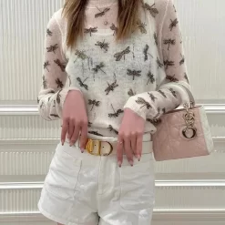 Dragonfly embroidered top TX-61711