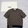 Lettering short-sleeved sweater MY-63218
