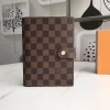 22colors 14 x 18 cm Genuine Leather and Canvas Notebook BB-70440