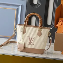 8Colors 20×20.5x11cm Straw Bag with Adjustable straps BB-150445